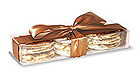 Eggnog chocolate pretzels